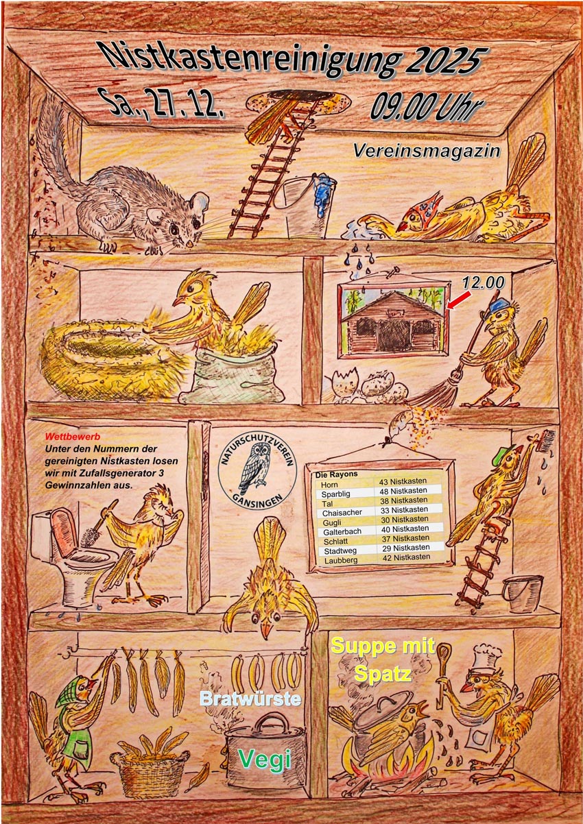 Nistkastenreinigung 2025